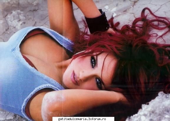 primer dulce maria en revista h para hombre