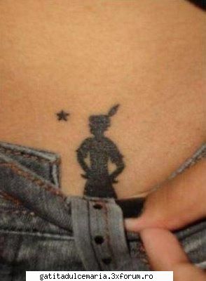 aqui los poner fotitos con mi tatuajo peter pann mi tatuajo con peter pann