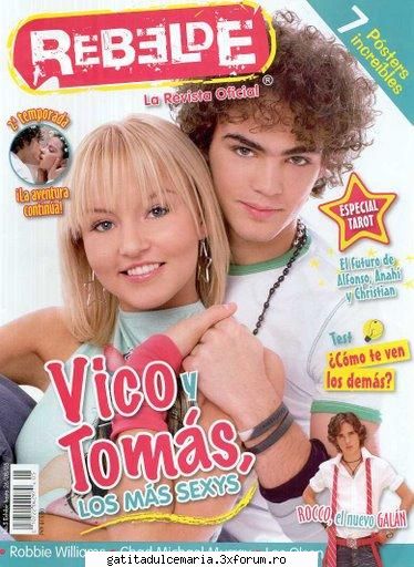 revista oficiala rebelde revista rebelde- oficial m�xico\ano numero twinky-winky-pinky